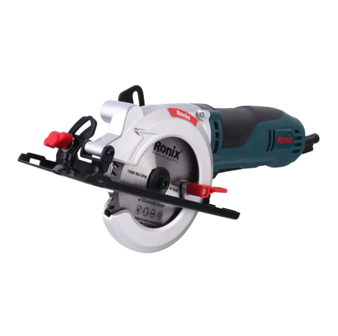 ელექტრო ცირკულარული ხერხი Ronix-4312 710w 125mm — ფოტო 1