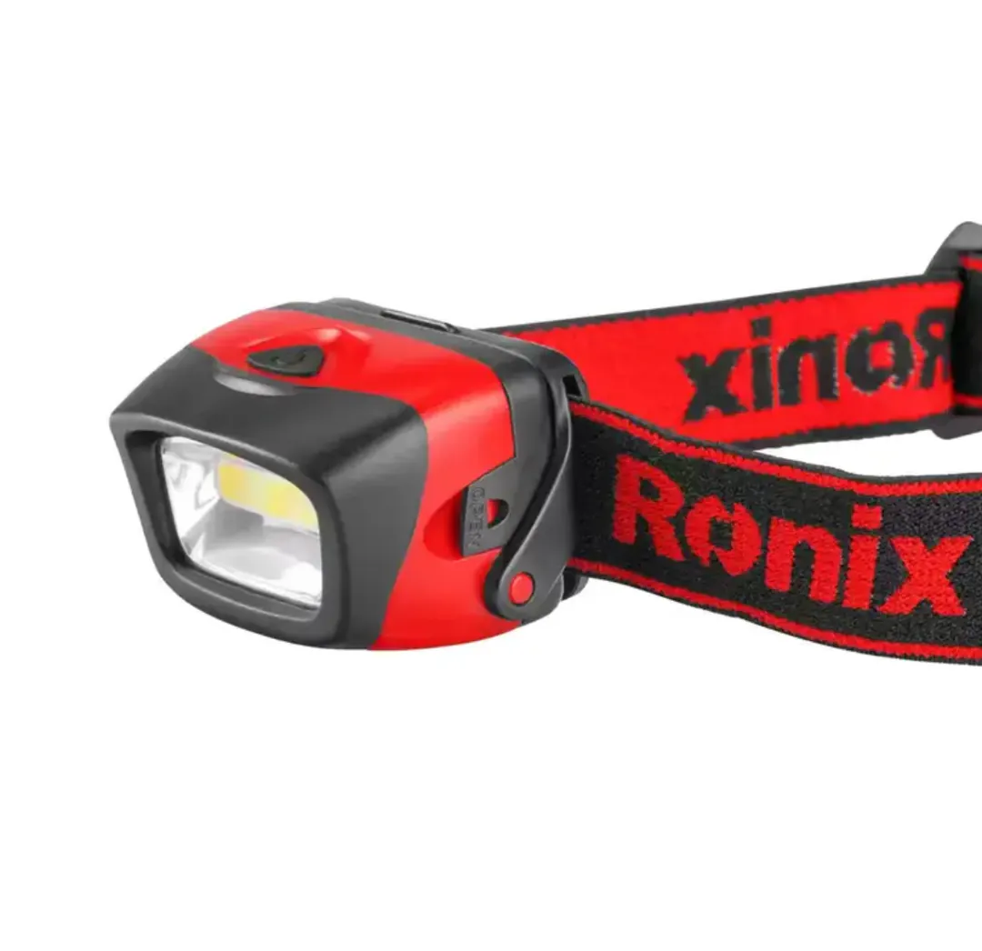 თავის ფარანი Ronix RH-4284, 3w, 120Lm — ფოტო 4