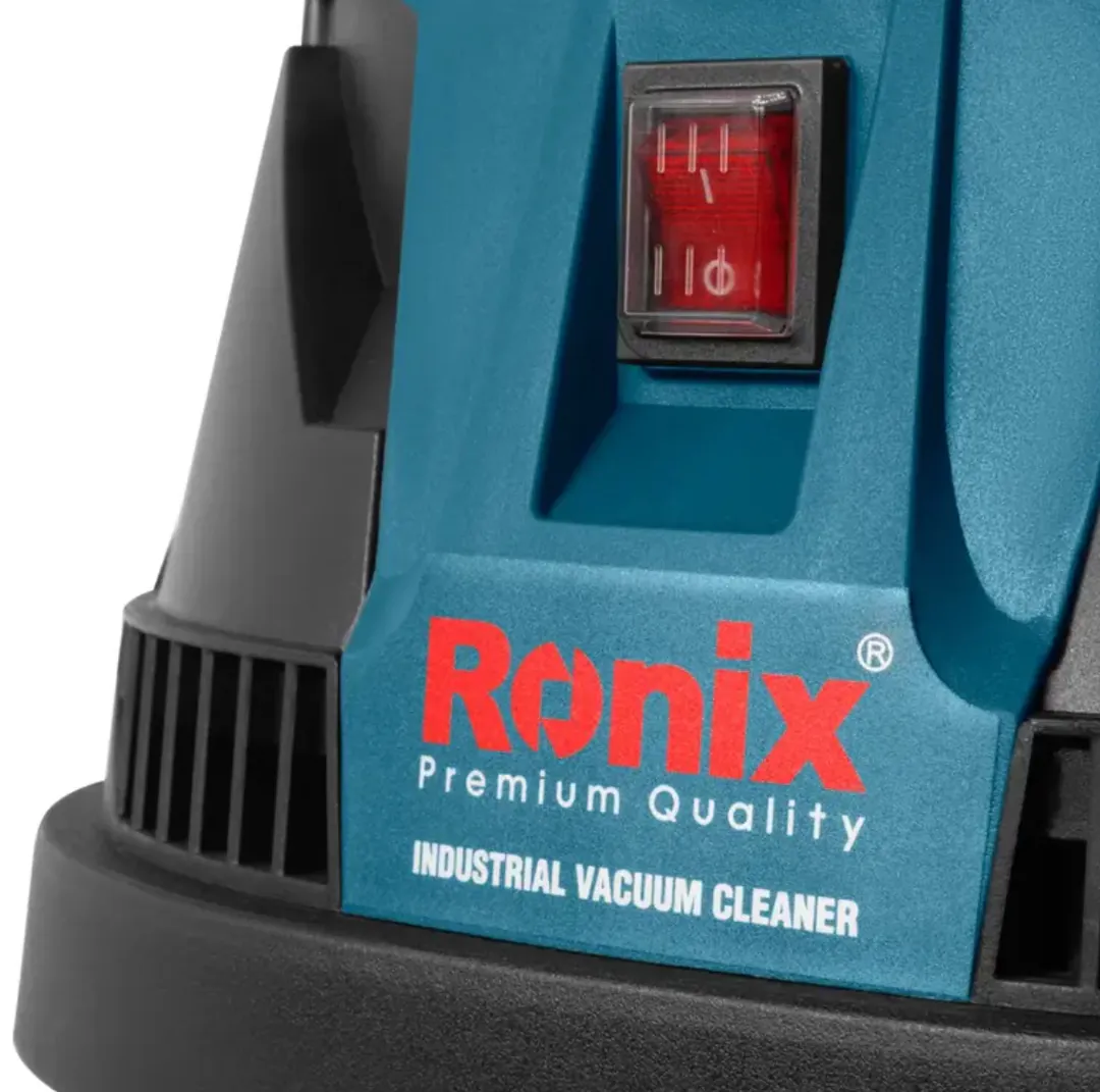 ინდუსტრიული მტვერსასრუტი Ronix-1241 40 ლიტრი — ფოტო 8