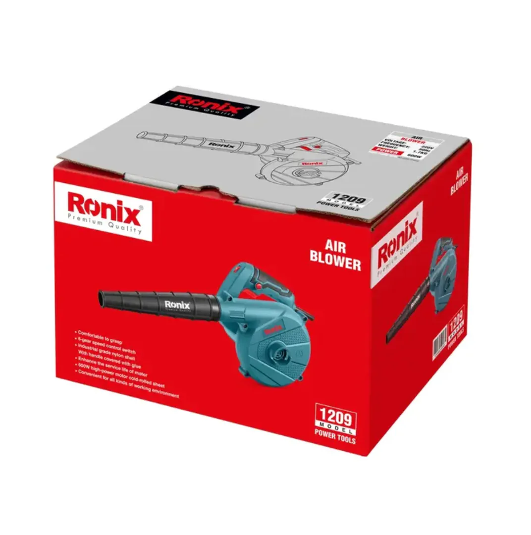 ინდუსტრიული ჰაერდამბერი Ronix 1209, 600w — ფოტო 5