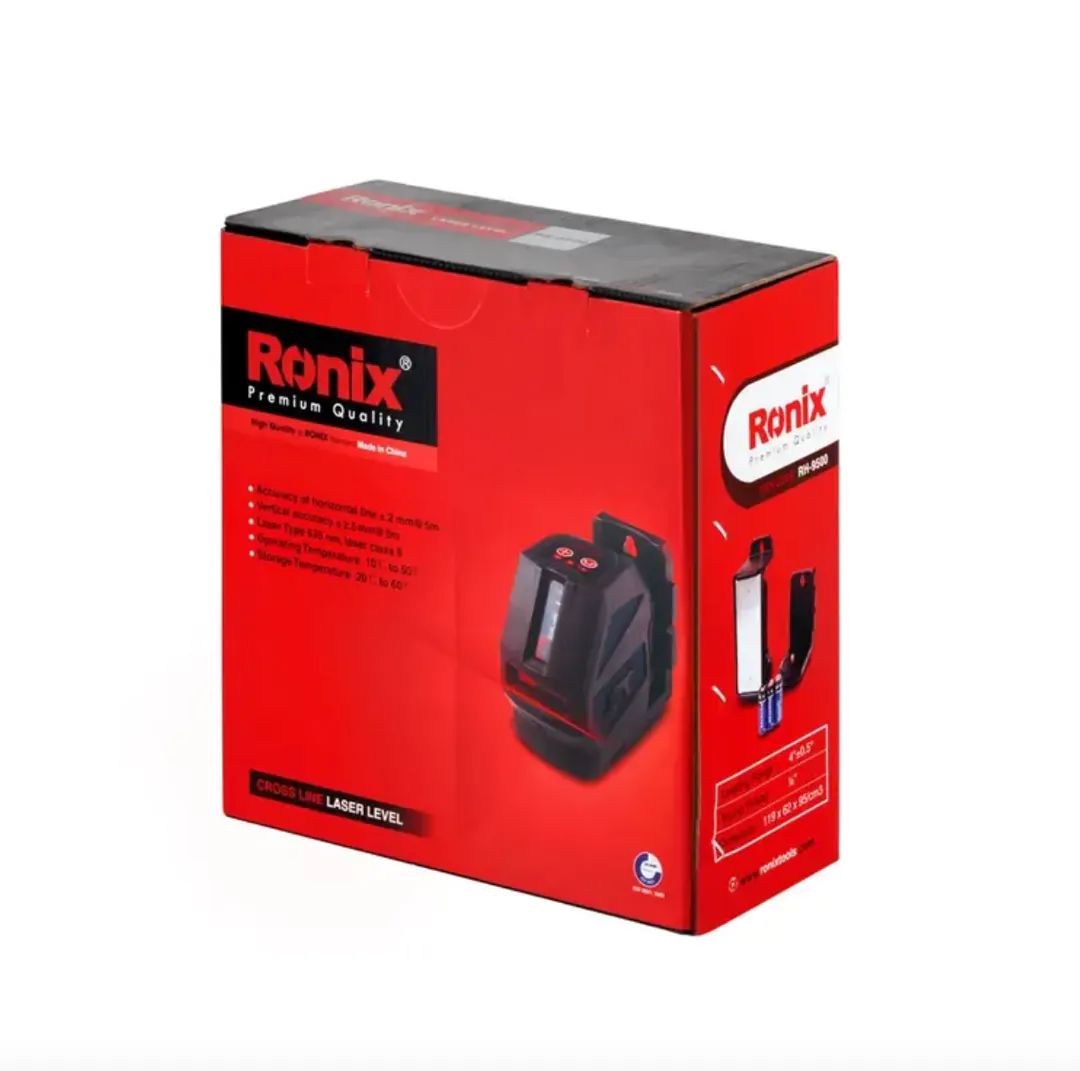 Лазерный уровень Ronix RH-9500, 15/50 м, красный — фото 3