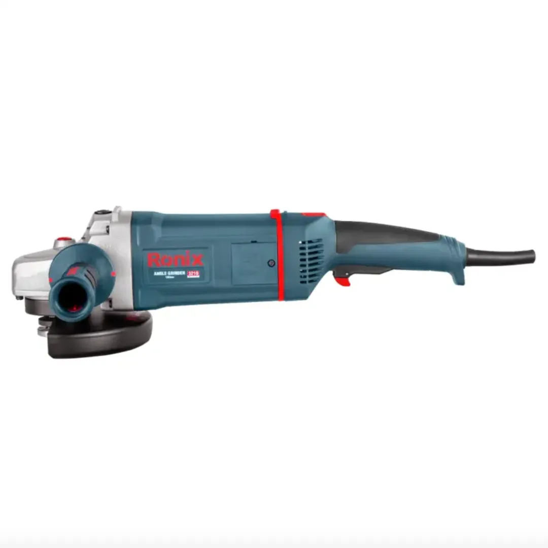 ელექტრო კუთხსახეხი Ronix-3210 180mm 2400w — ფოტო 2
