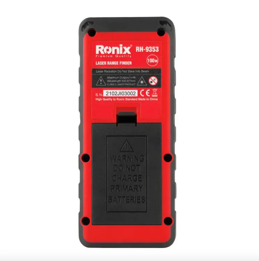 Лазерная дальномерная рулетка Ronix RH-9353, 100 м — фото 4