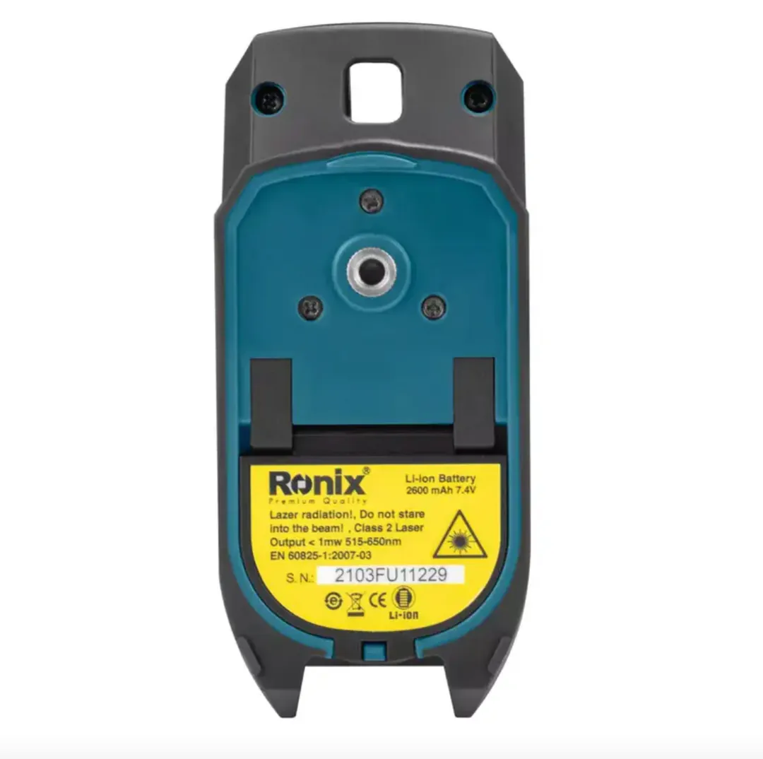 Laser Level Ronix RH-9503, 15/50 m, red — photo 6