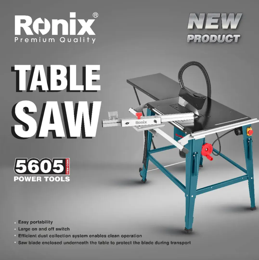 მაგიდის ხერხი Ronix-5605 2000w 315mm — ფოტო 2