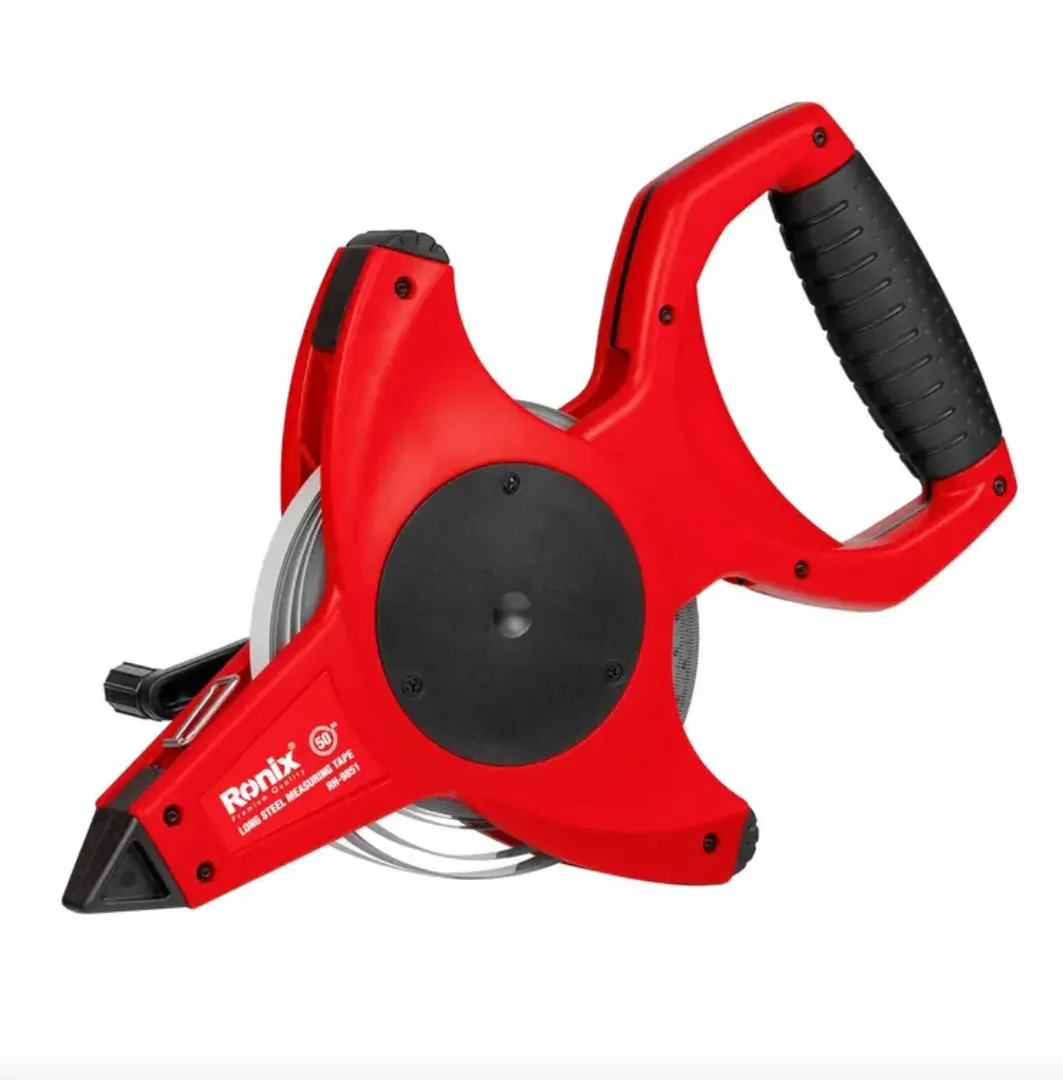 Металлическая измерительная лента Ronix RH-9851, 50 м — фото 1