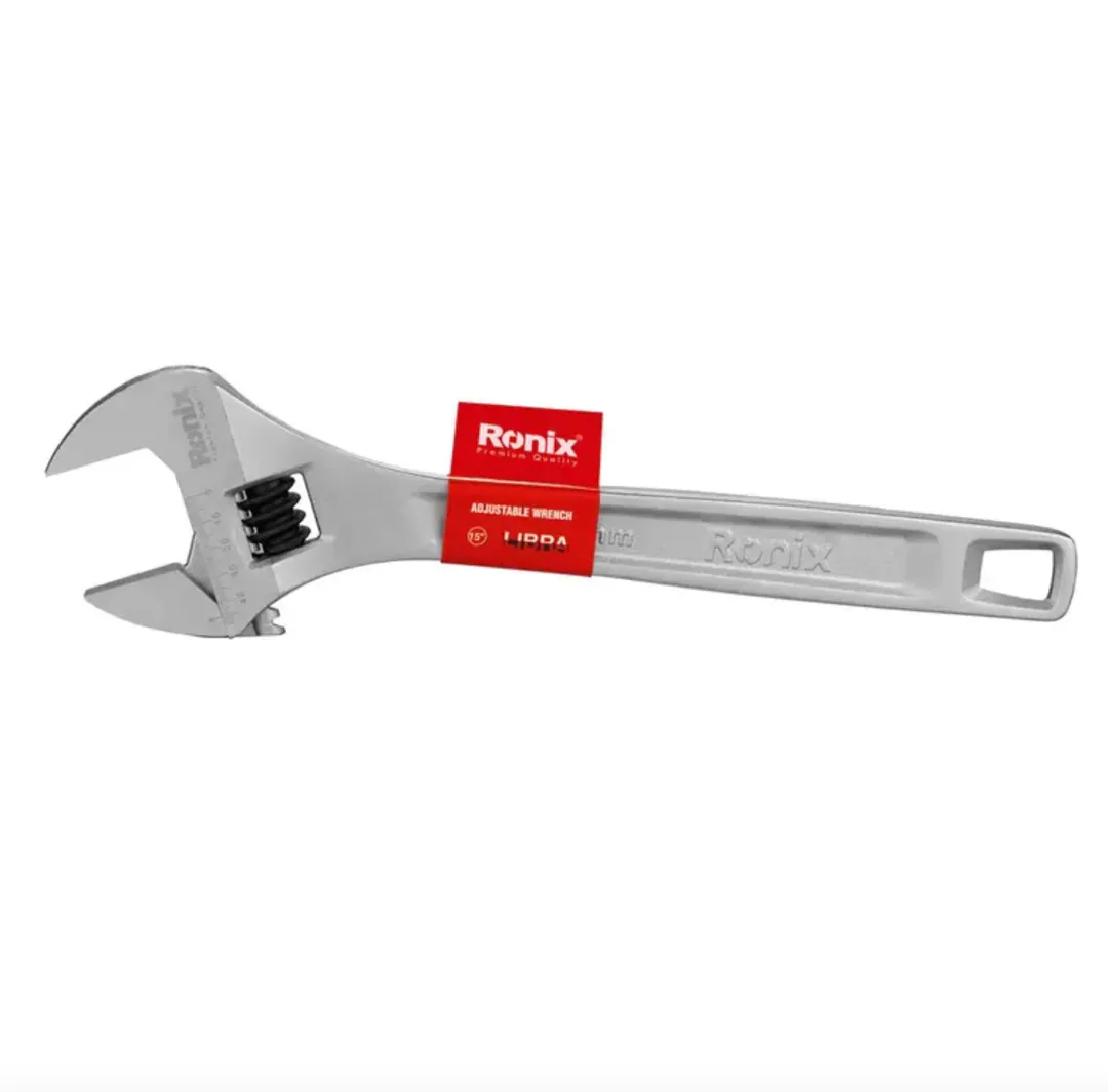 რეგულირებადი ქანჩის გასაღები Ronix RH-2405 15 ინჩი — ფოტო 2