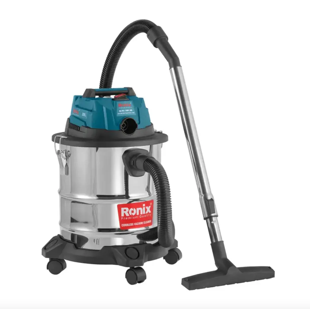 უსადენო მტვერსასრუტი Ronix-8641 20V — ფოტო 1