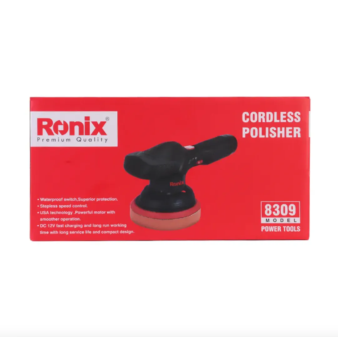 Беспроводной полировальный аппарат Ronix-8309 12V 150мм — фото 6