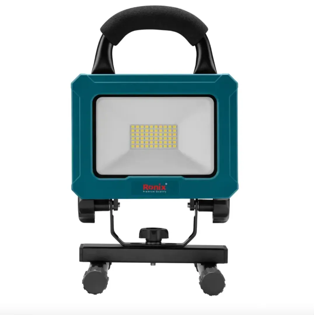 უსადენო პროჟექტორი Ronix-8607 20v 150-200 ლუმენი — ფოტო 1