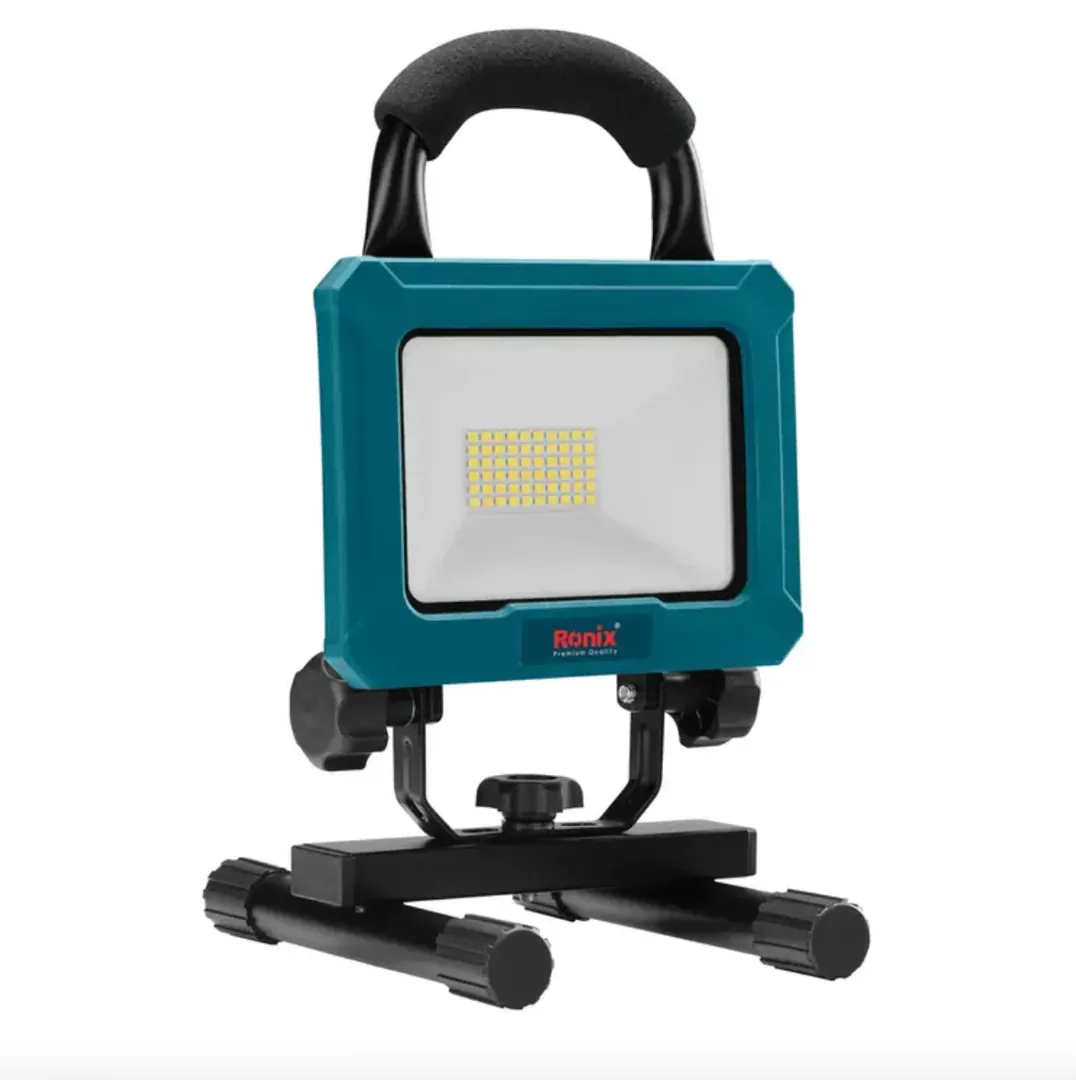 უსადენო პროჟექტორი Ronix-8607 20v 150-200 ლუმენი — ფოტო 5