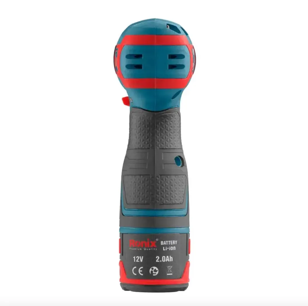 უსადენო სახრახნისი Ronix-8104K 12V, 120N.M — ფოტო 2