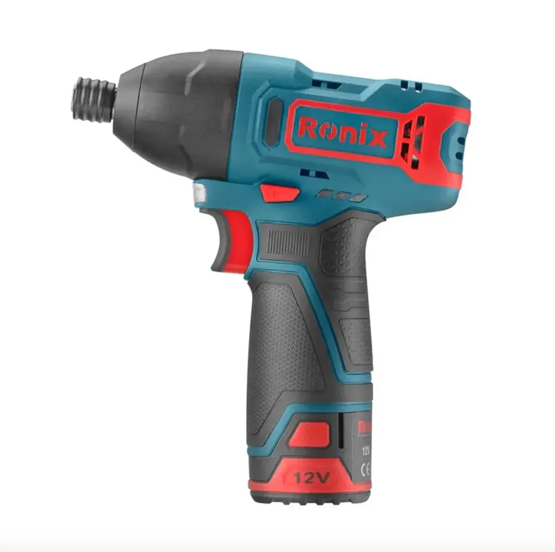 უსადენო სახრახნისი Ronix-8104K 12V, 120N.M — ფოტო 4
