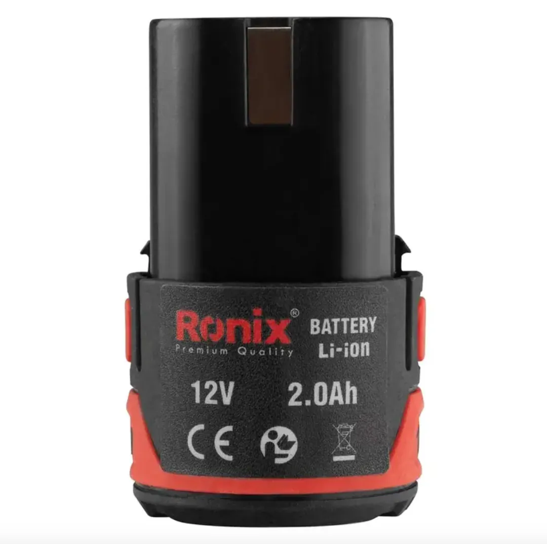 უსადენო სახრახნისი Ronix-8104K 12V, 120N.M — ფოტო 5