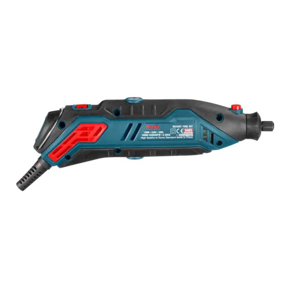 Мини дрель Ronix-3403 130W, 10000-35000RPM — фото 2