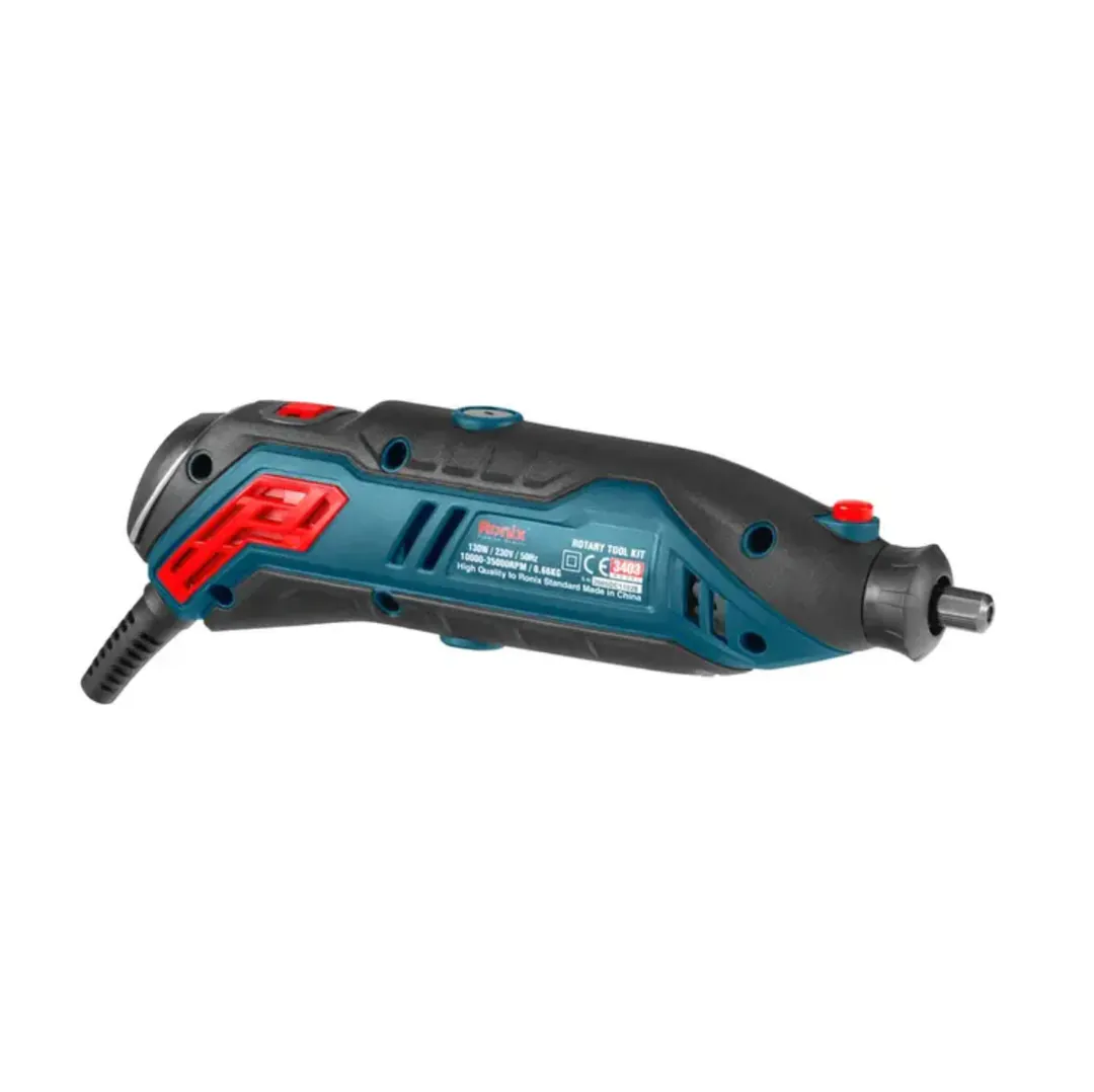 Мини дрель Ronix-3403 130W, 10000-35000RPM — фото 3