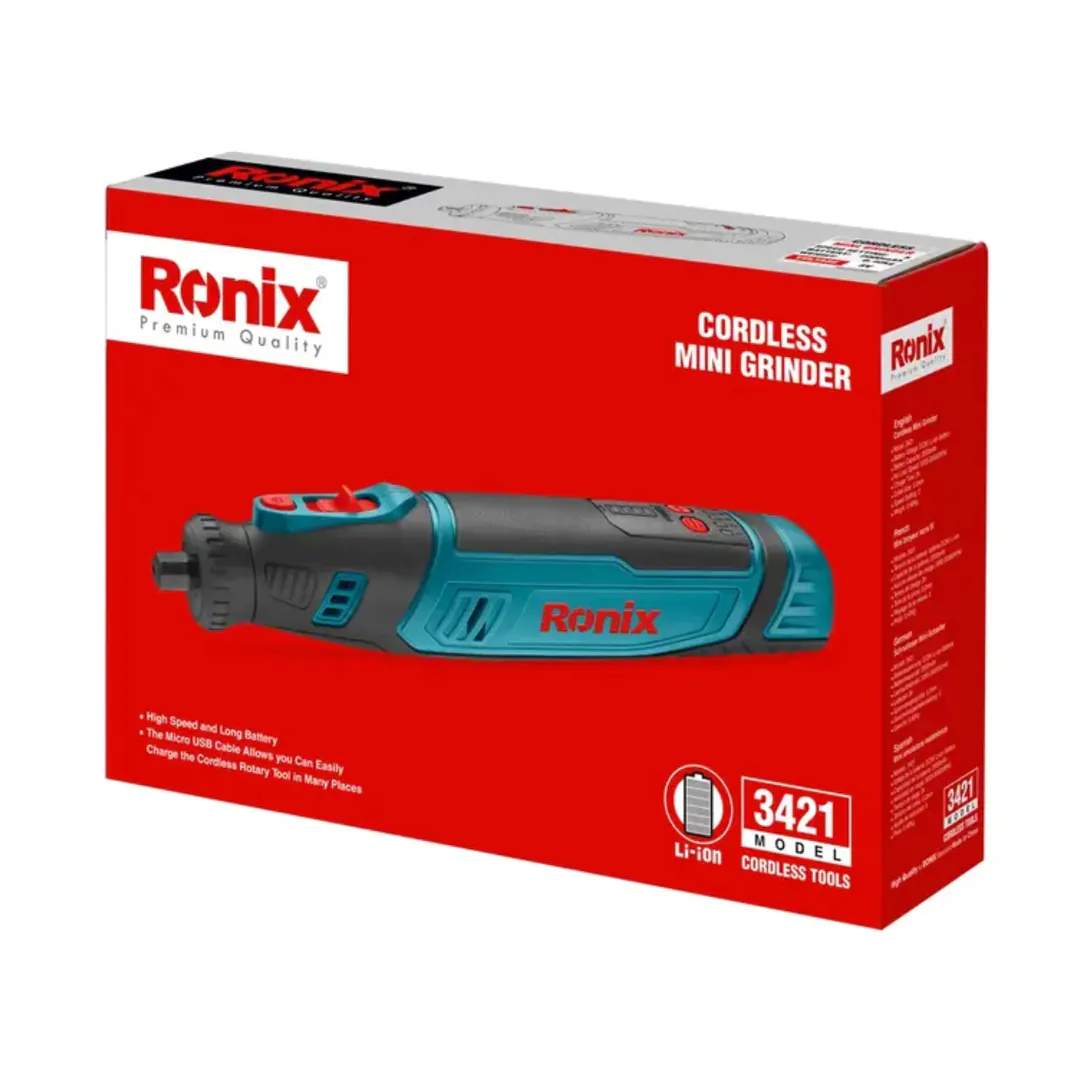 მინი ბორმანქანის ნაკრები Ronix-3421 3.2mm, — ფოტო 9