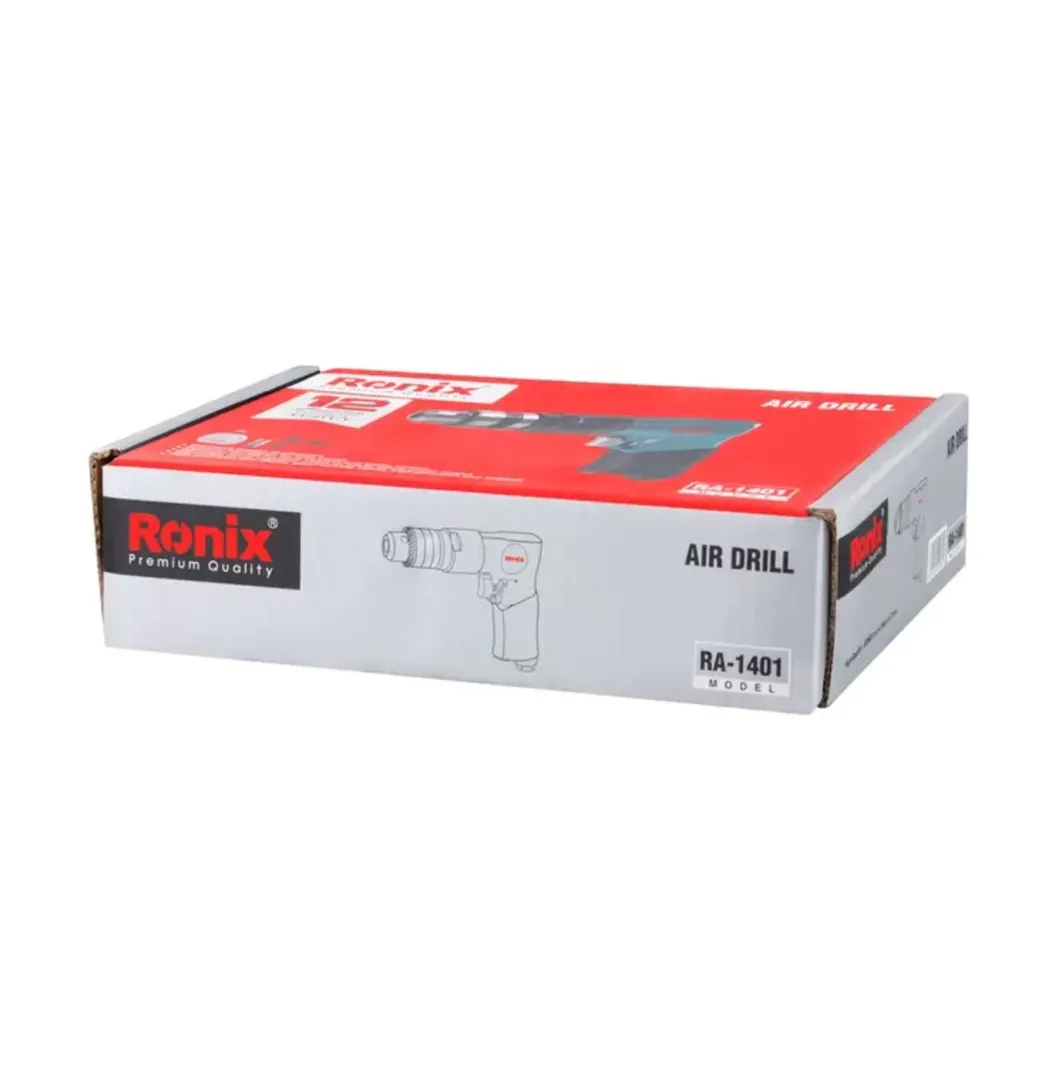 პნევმატური ბურღი Ronix RA-1401, 10mm — ფოტო 8