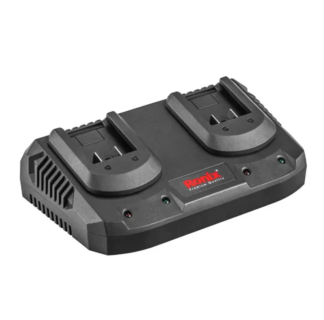 Быстрое зарядное устройство Ronix-8994, 22V, 2.2Ax2 — фото 2