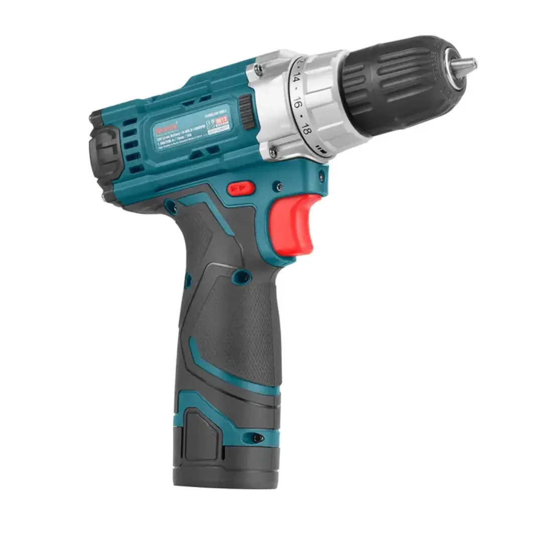 უსადენო ბურღი-სახრახნისი Ronix-8613 12V — ფოტო 7