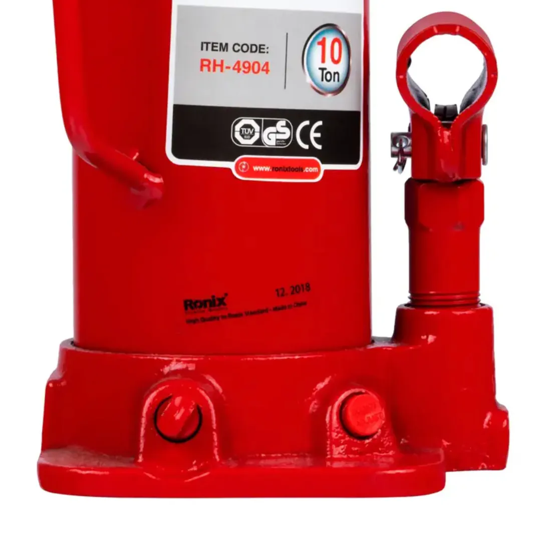 ჰიდრავლიკური დომკრატი Ronix Rh-4904, 10 ტონა — ფოტო 7
