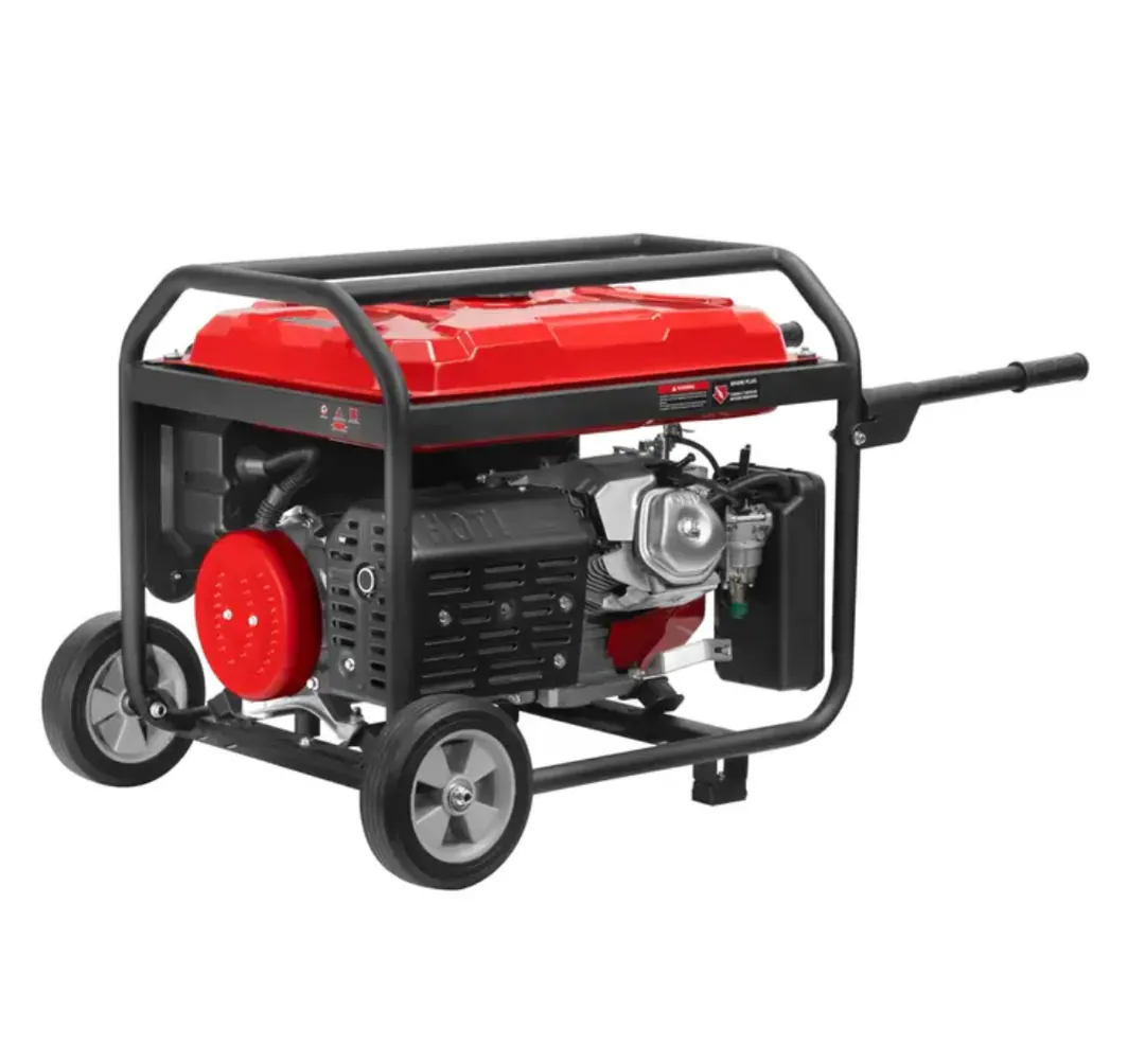 ბენზინის გენერატორი Ronix Rh-4783, 6.5kw 25ლ — ფოტო 1
