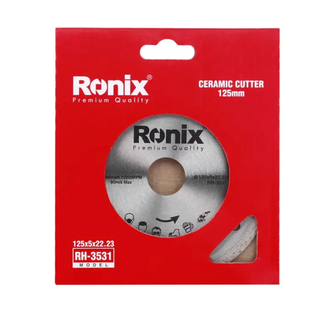 Diamond cutting disc for marble and granite Ronix — photo 4