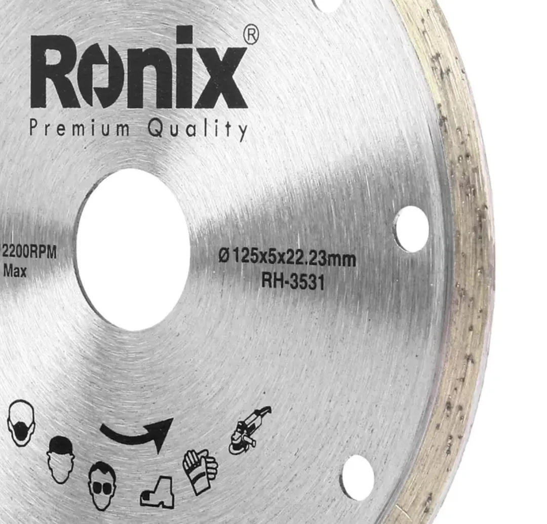 Diamond cutting disc for marble and granite Ronix — photo 1