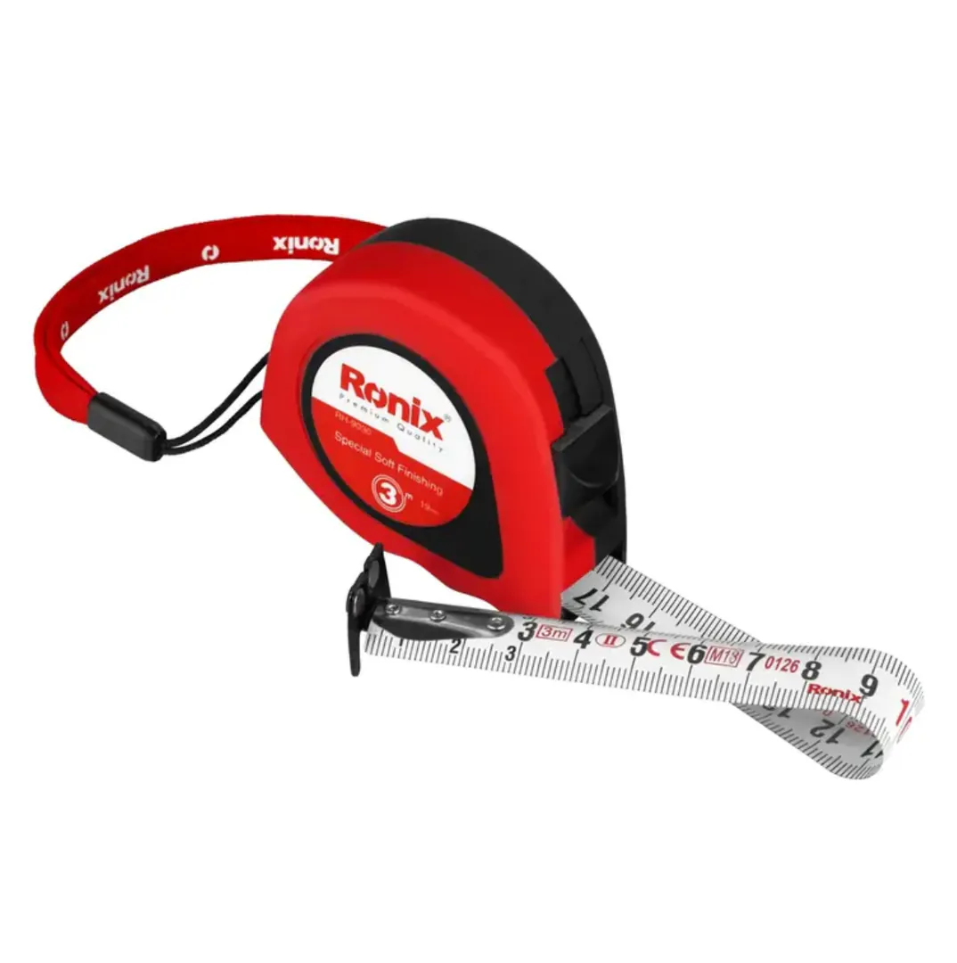 საზომი რულეტი Ronix RH-9030, 3×0.019 მ — ფოტო 7
