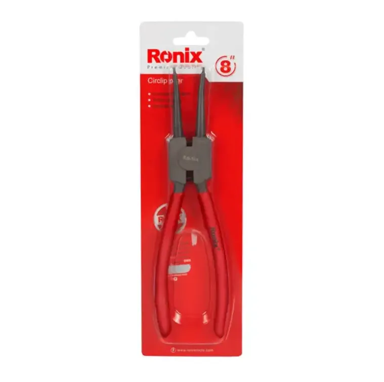 სწორი მზამბარავი რგოლების მახვილტუჩა Ronix — ფოტო 3