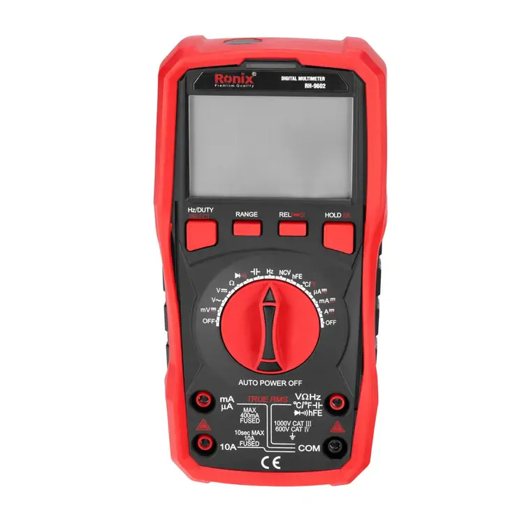 ციფრული მულტიმეტრი (ტესტერი) Ronix RH-9602 — ფოტო 2