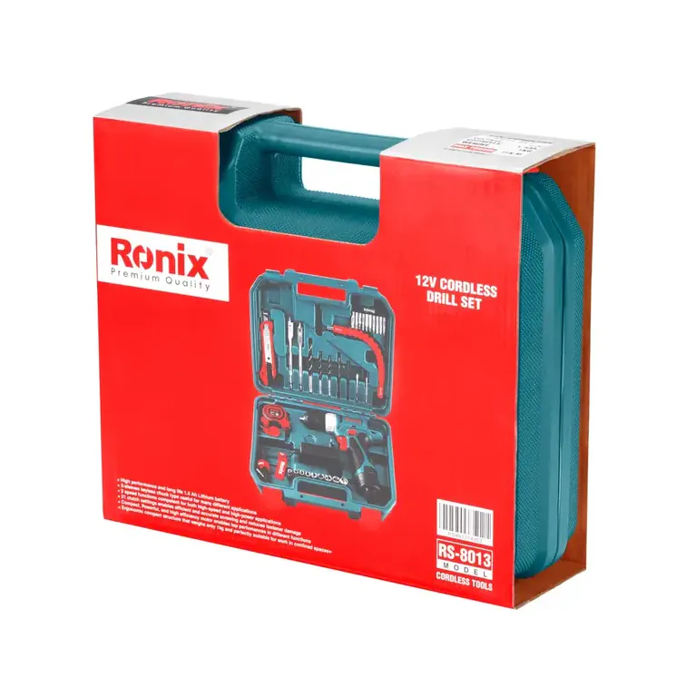 Набор инструментов Ronix RS-8013 35 шт. 10 мм 21 Нм — фото 6