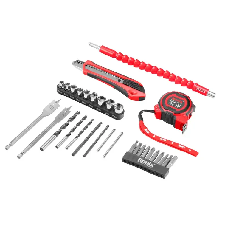 Набор инструментов Ronix RS-8013 35 шт. 10 мм 21 Нм — фото 3