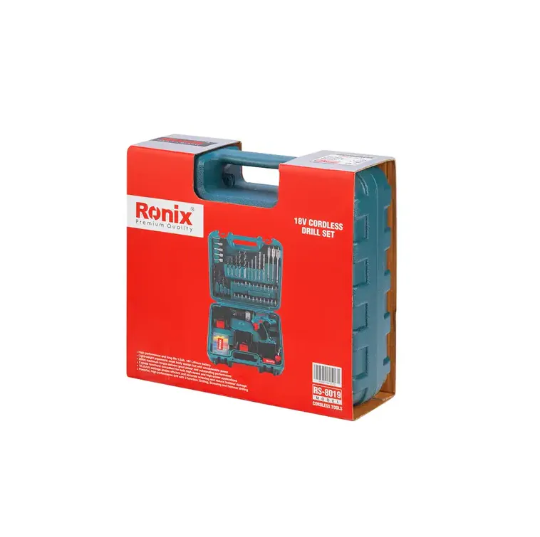 Набор инструментов Ronix RS-8019 59 шт. 10 мм 30 Нм — фото 6
