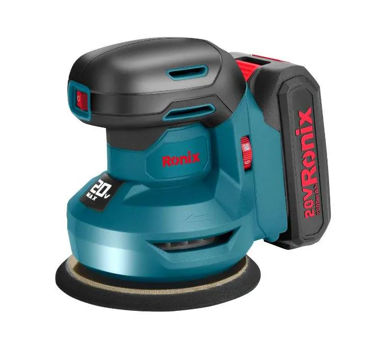 Аккумуляторная орбитальная шлифмашина Ronix-8610c 20V — фото 1