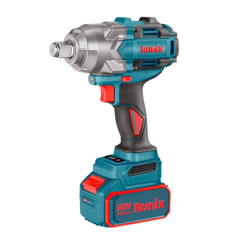 Бесщеточный ударный гайковерт (с переключателем) Ronix-8675 — фото 1