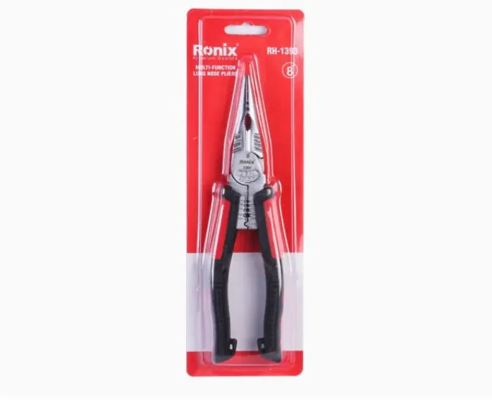 მულტიფუნქციური გრძელტუჩა Ronix RH-1393, 8 ინჩი — ფოტო 3