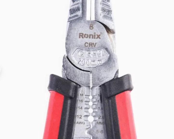 მულტიფუნქციური გრძელტუჩა Ronix RH-1393, 8 ინჩი — ფოტო 5
