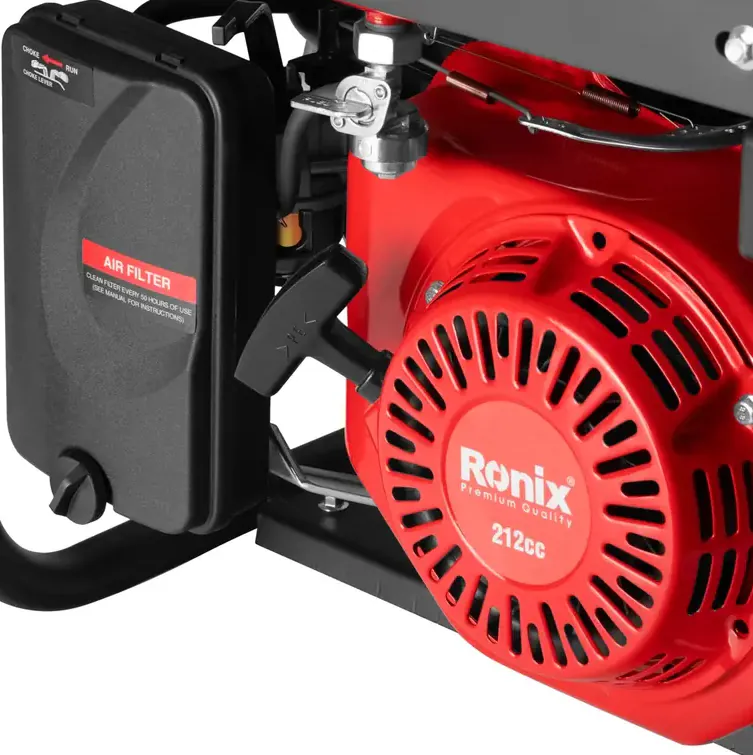 ბენზინის გენერატორი Ronix Rh-4780, 3.5kw 15ლ — ფოტო 4