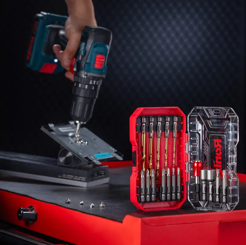 ბიტების და თავაკების ნაკრები Ronix RH-5453, 18ც — ფოტო 2