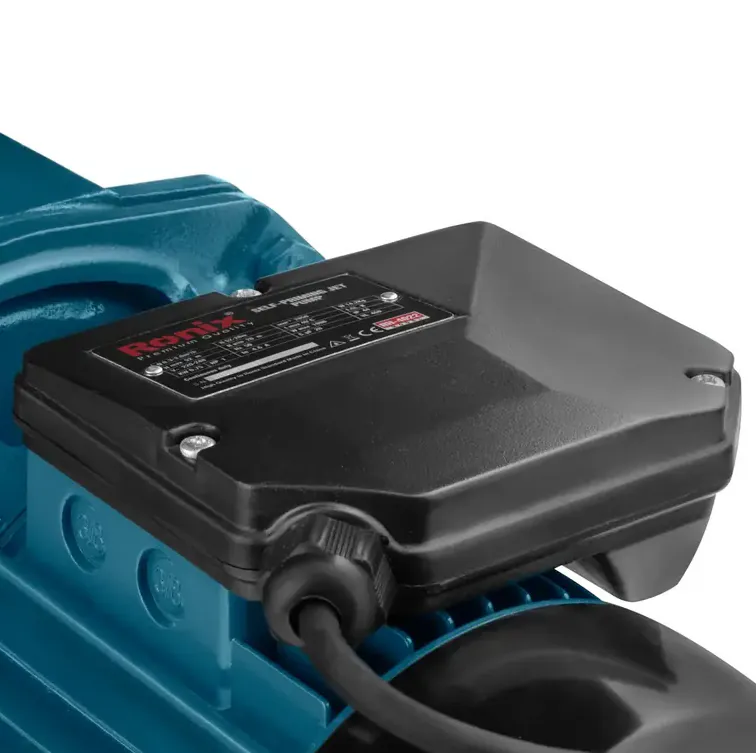 თვითშემწოვი წყლის ჭავლური ტუმბო RONIX RH-4022 1HP — ფოტო 6