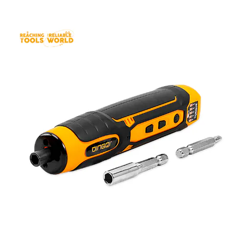 Cordless screwdriver and accessories kit — photo 5