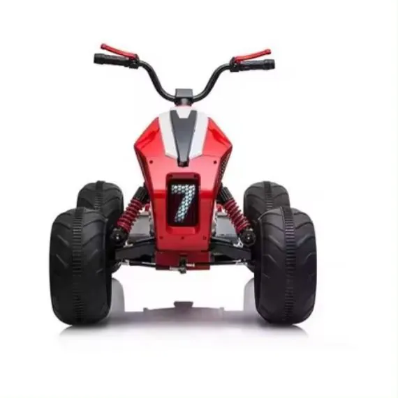 L718RED Kids Electric Quad Bike with Rubber Tires — photo 5