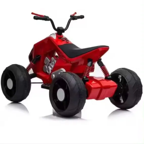 L718RED Kids Electric Quad Bike with Rubber Tires — photo 4